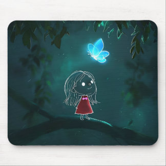 Dreamy Girl's Mouse Pad