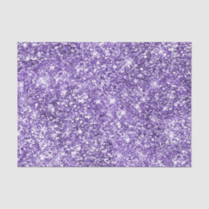 Dreamy Glam Purple Lavender Glitter Birthday Tissue Paper