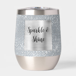 Dreamy Glitzy Silver Sparkle