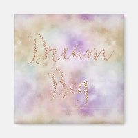 Dreamy Gold Purple Ombre Pink Glitter Dream