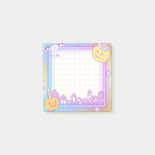 Dreamy Halloween Pumpkin Post-it Notes
