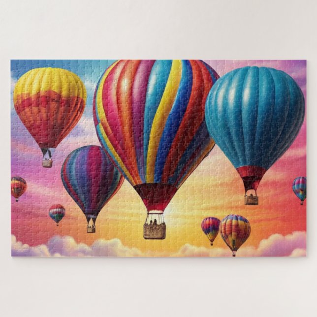 Dreamy Hot Air Balloons Jigsaw Puzzle (Horizontal)