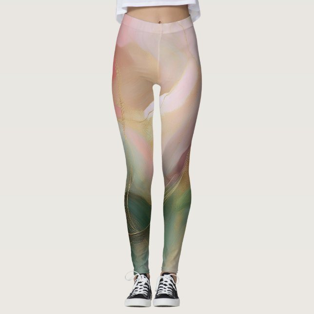 Dreamy Landscape Leggings (Front)