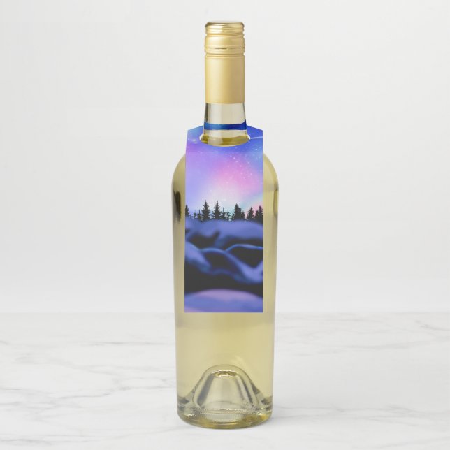 Dreamy Lights Bottle Tag (On Bottle)