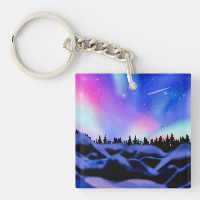 Dreamy Lights Key Ring (Front)