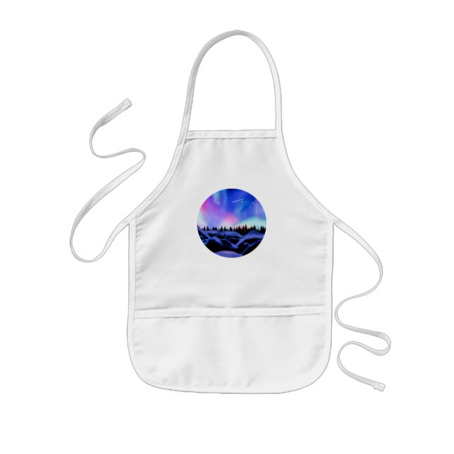 Dreamy Lights Kids Apron (Front)