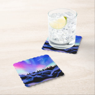 Dreamy Lights Paper Coaster