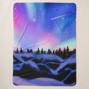Dreamy Lights Sherpa Blanket