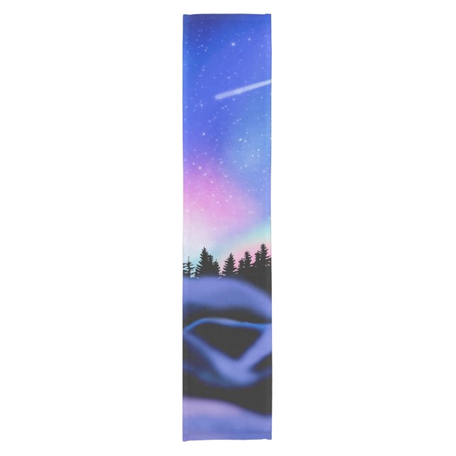 Dreamy Lights Short Table Runner (Front)