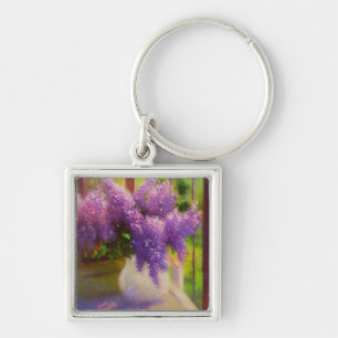 Dreamy Lilac Key Ring