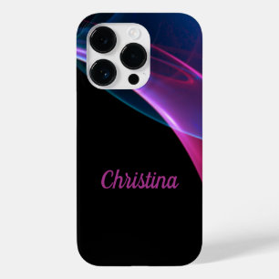 Dreamy Magenta and Blue Sweep Artwork Case-Mate iPhone 14 Pro Case