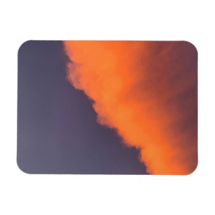 Dreamy, magical clouds in dreamy, magical colours magnet
