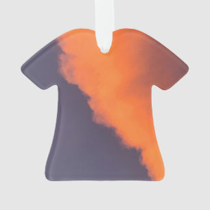 Dreamy, magical clouds  in dreamy, magical colours ornament