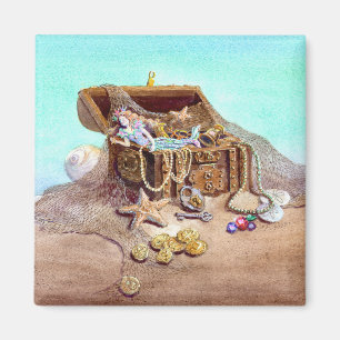 DREAMY MERMAID by SHARON SHARPE Magnet