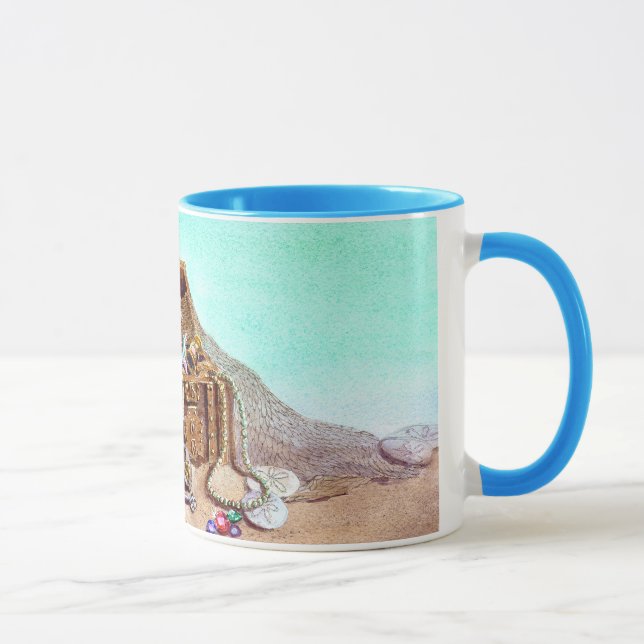 DREAMY MERMAID by SHARON SHARPE Mug (Right)