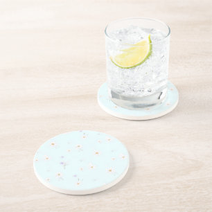 Dreamy Mint Meadow Coaster