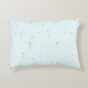 Dreamy Mint Meadow Decorative Cushion