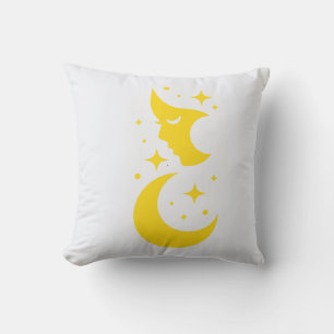 Dreamy Moonlit Night Pillow