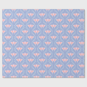 Dreamy Moth & Vine – Whimsical Nature Wrapping Paper