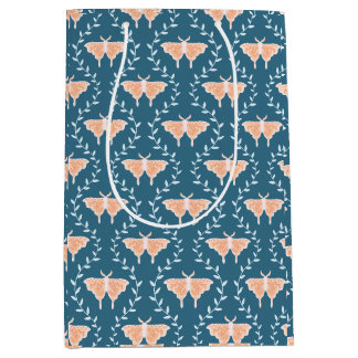 Dreamy Moths & Vines – Whimsical Medium Gift Bag
