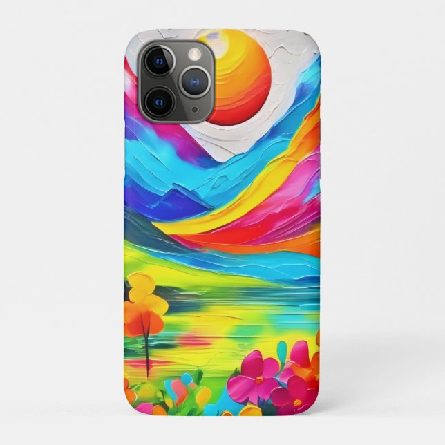 Dreamy Mountain Majesty Painting  Case-Mate iPhone Case (Back)