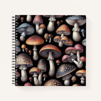 Dreamy Mushrooms Notebook