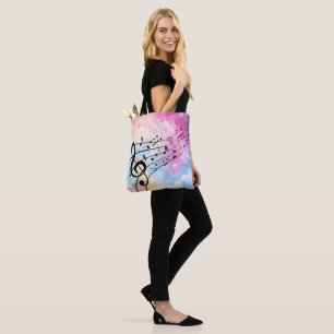 🎶 Dreamy Music Tote – Spread Joyful Vibes Bag