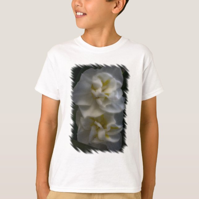 Dreamy Narcissus Daffodils T-Shirt (Front)