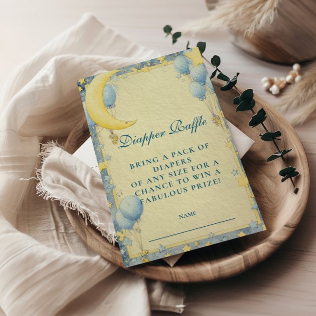 Dreamy Night Sky Diapper Raffle  Enclosure Card (Creator Uploaded)