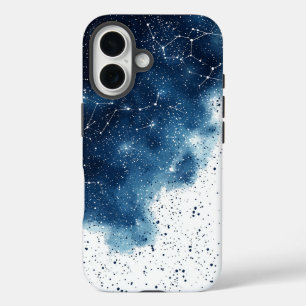 Dreamy Night Stars – Watercolor Sky Phone Case