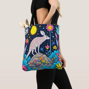 Dreamy Nighttime Forest Tote Bag