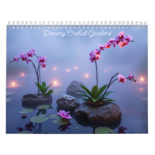 Dreamy Orchid Gardens Calendar