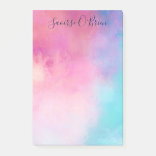 Dreamy Pastel Abstract Post-it Notes