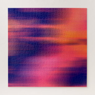 Dreamy Pastel Aura Gradient Blur Abstract Jigsaw Puzzle