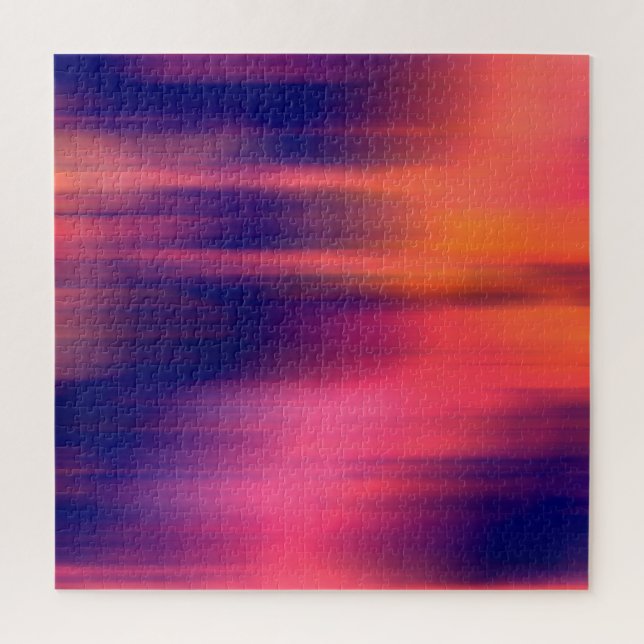 Dreamy Pastel Aura Gradient Blur Abstract Jigsaw Puzzle (Vertical)