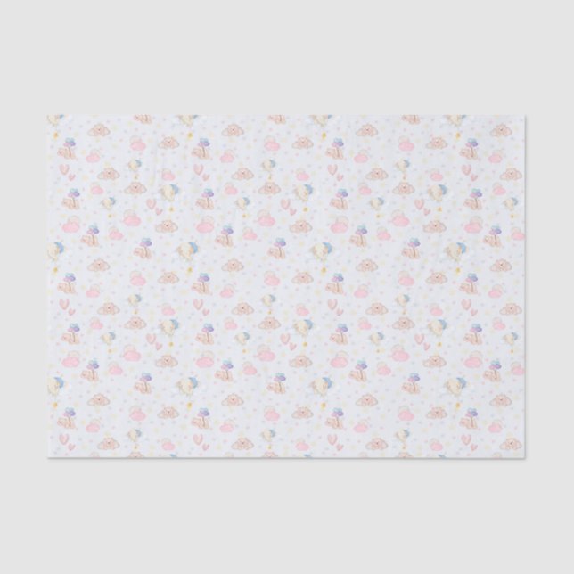 Dreamy Pastel Tissue Paper for the perfect Gift (Front)