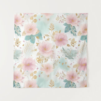 Dreamy Pastel Wall Art Woman Tapestry