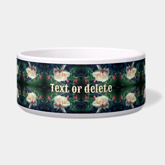 Dreamy Peach Rose And Buds Abstract Personalised (Front)