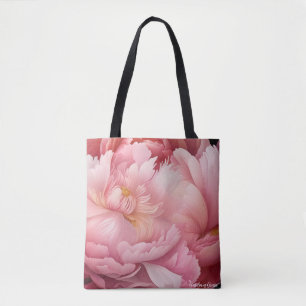 Dreamy Peony Tote Bag