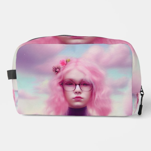 Dreamy Pink Dopp Kit (Front)