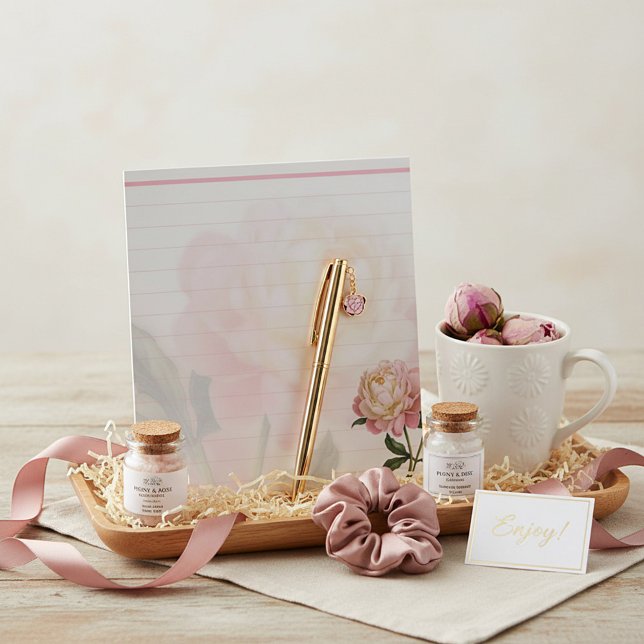Dreamy pink rose notepad (Creator Uploaded)
