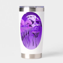 Dreamy Purple Sky – Aesthetic Nature Art