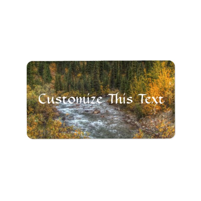 Dreamy River Label (Front)