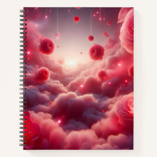 Dreamy Romantic Fantasy Roses Love Notebook