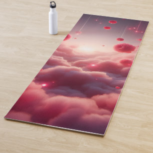 Dreamy Romantic Fantasy Roses Love Yoga Mat