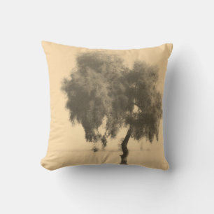 Dreamy Romantic Tree Sketch Cushion
