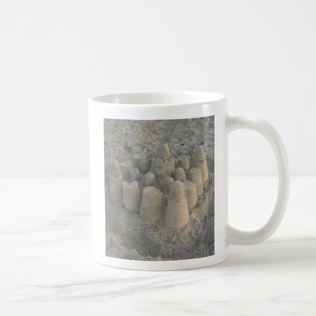 dreamy sandcastle coffee mug (Right)