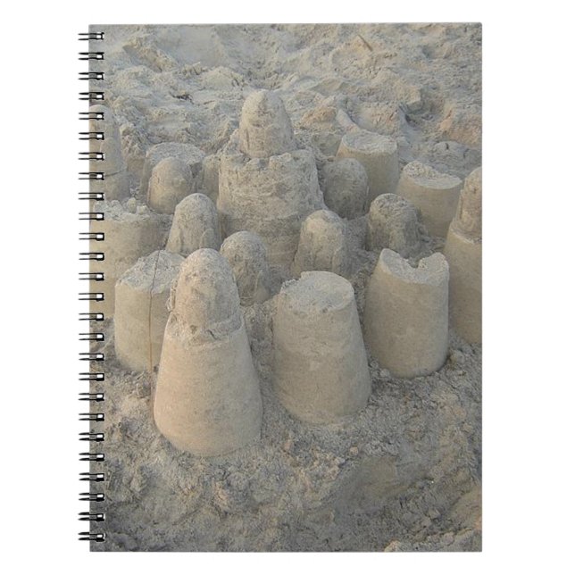 dreamy sandcastle notebook (Front)