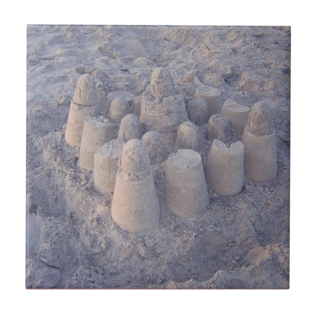 dreamy sandcastle tile (Front)