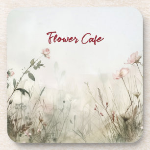Dreamy Scene of Spring Flowers Coaster